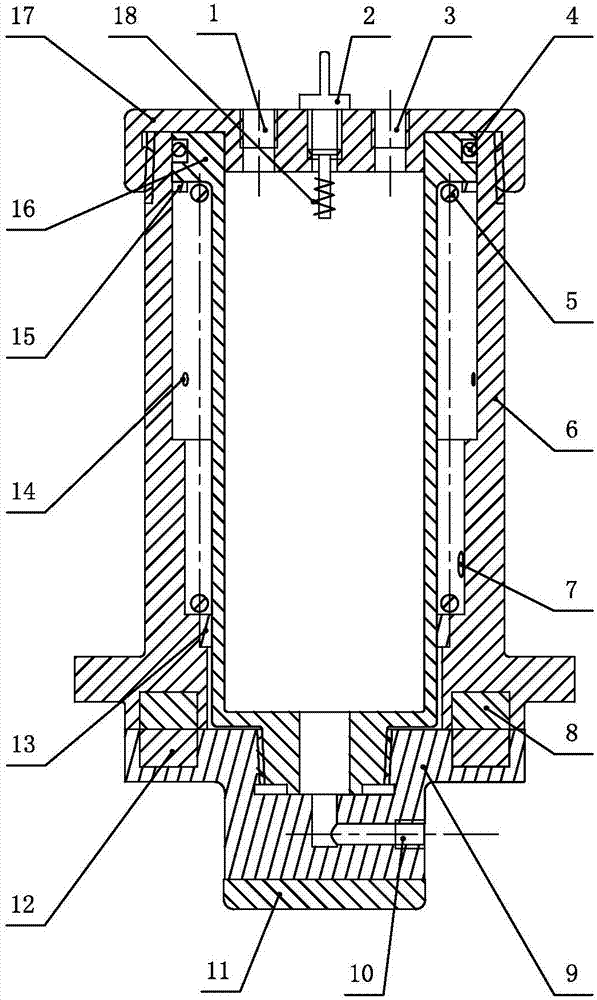 A gas-driven jumping device