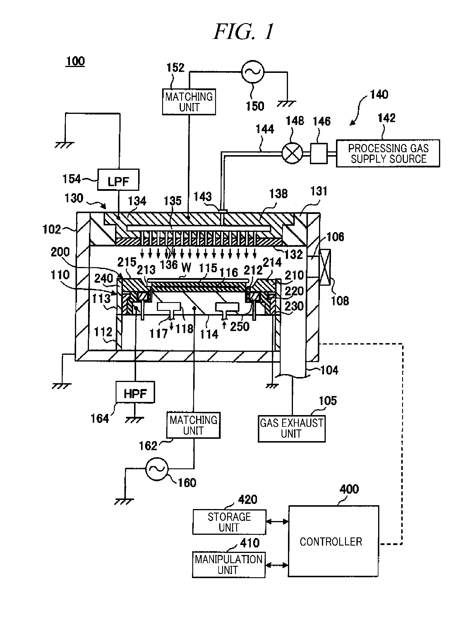 Plasma processing apparatus, plasma processing method and storage medium for storing program for executing the method