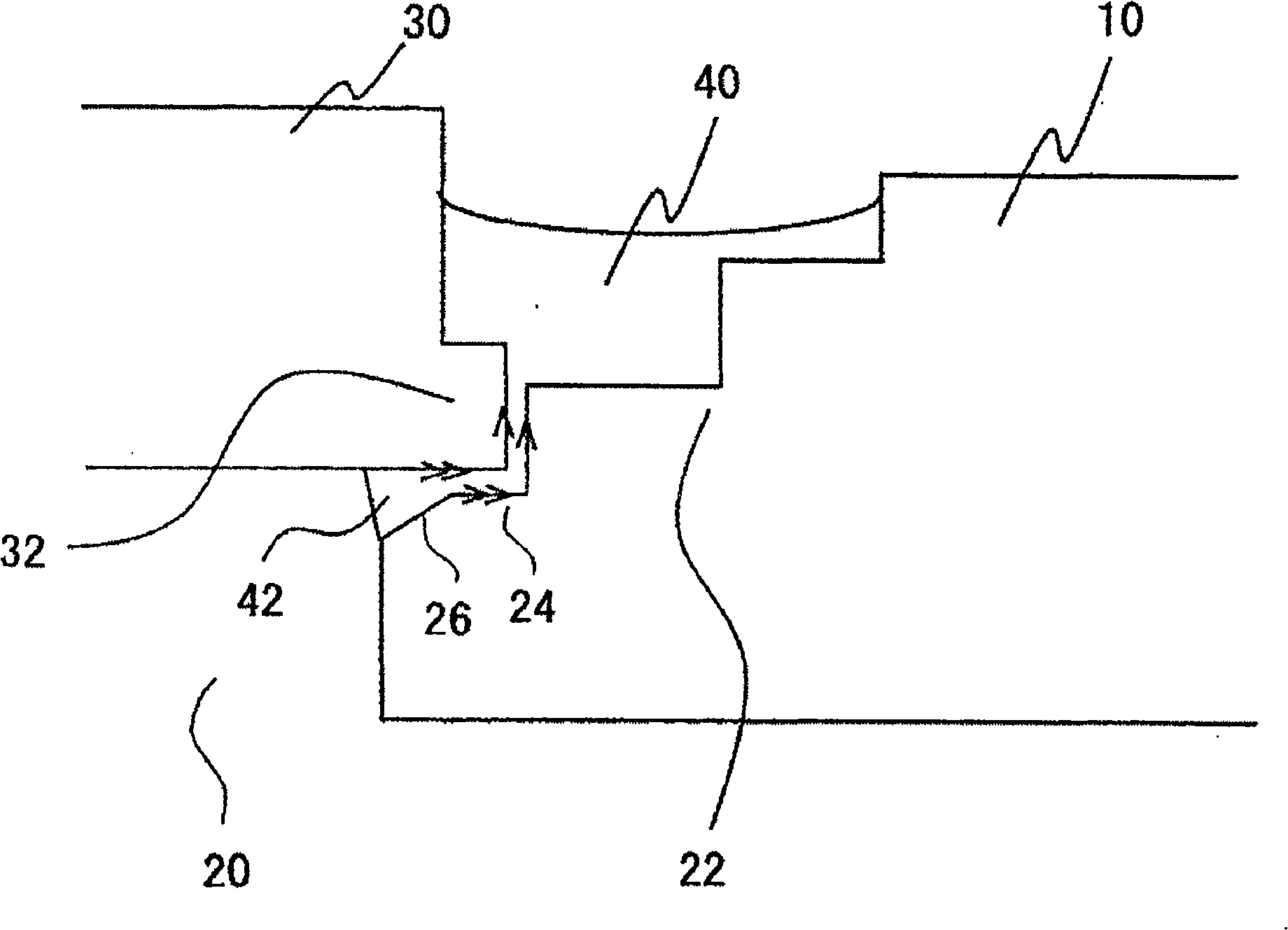 Magnetic disk drive and soldering method of feed-through