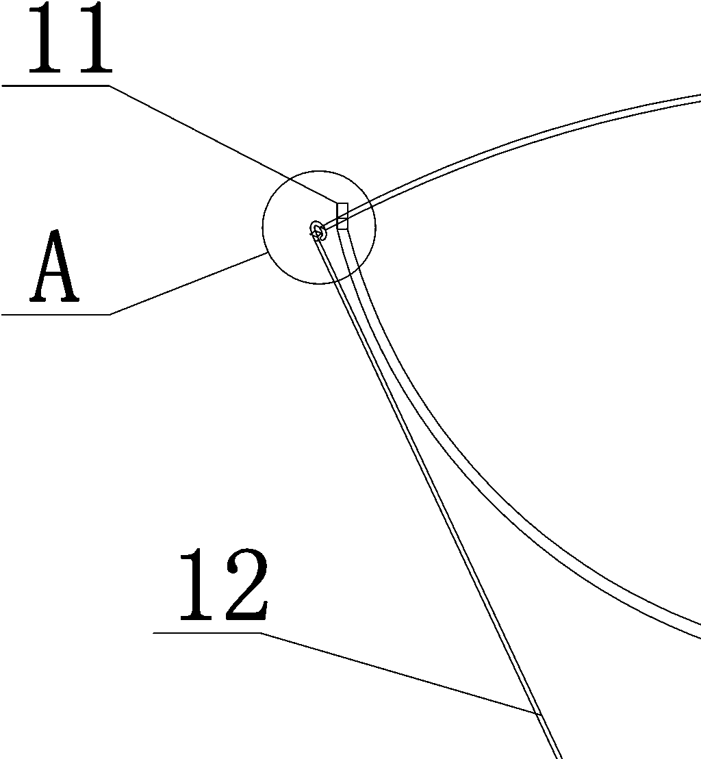 Tool for cleaning ceiling