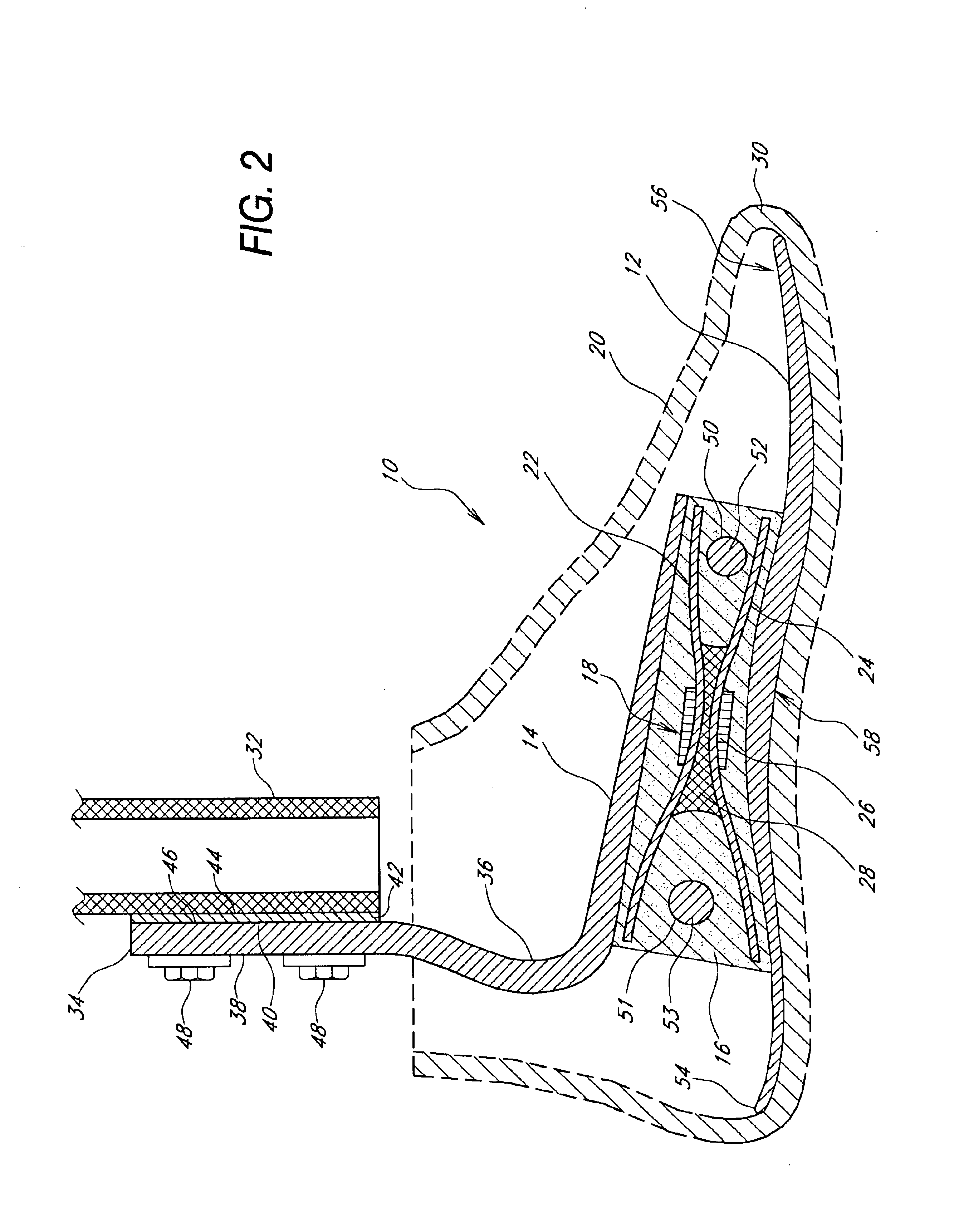 Foot prosthesis having cushioned ankle