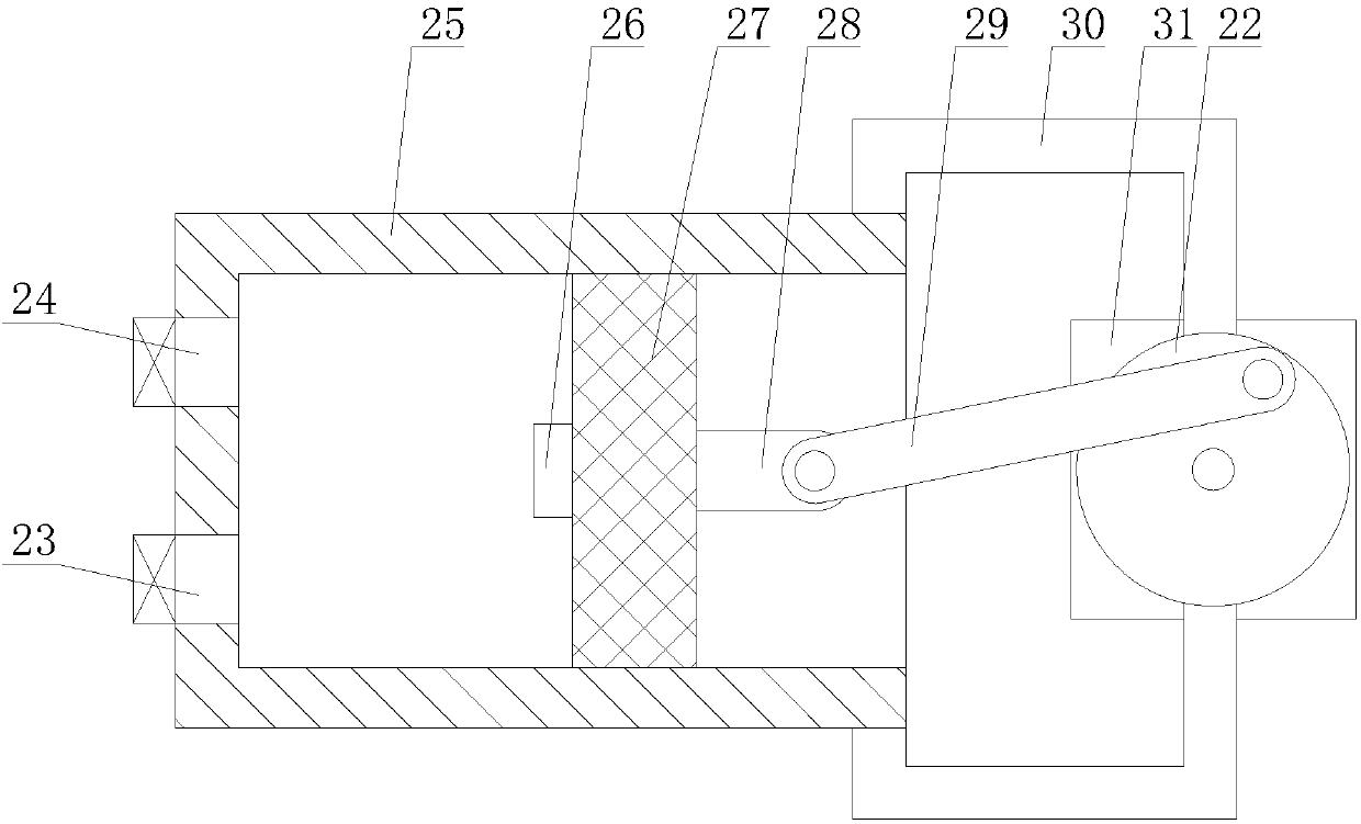 Detection device for detecting harmful gas in smart pipe gallery