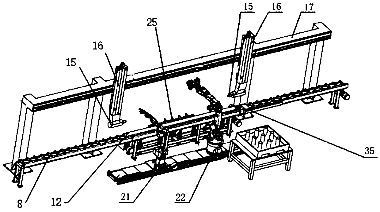 Fully-automatic assembly welding working station for pipe-flange and pipe-sleeve