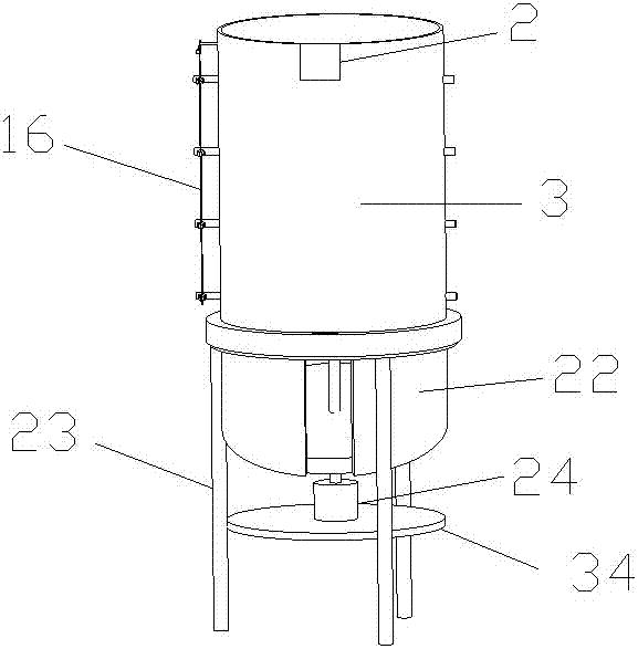 Automatic screening and weighing soil engineering screening device