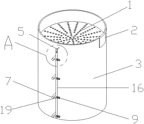 Automatic screening and weighing soil engineering screening device