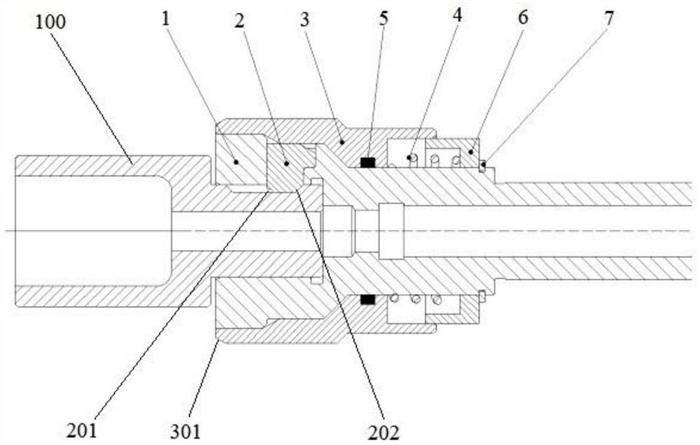 Drill bit quick-changing device