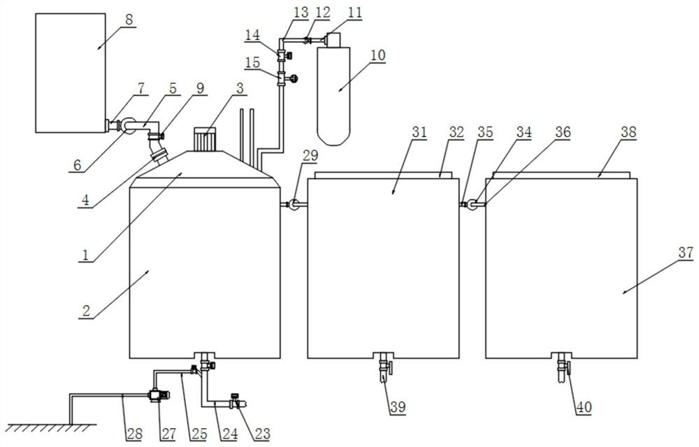 Hypochlorous acid hand-washing-free disinfectant preparation device