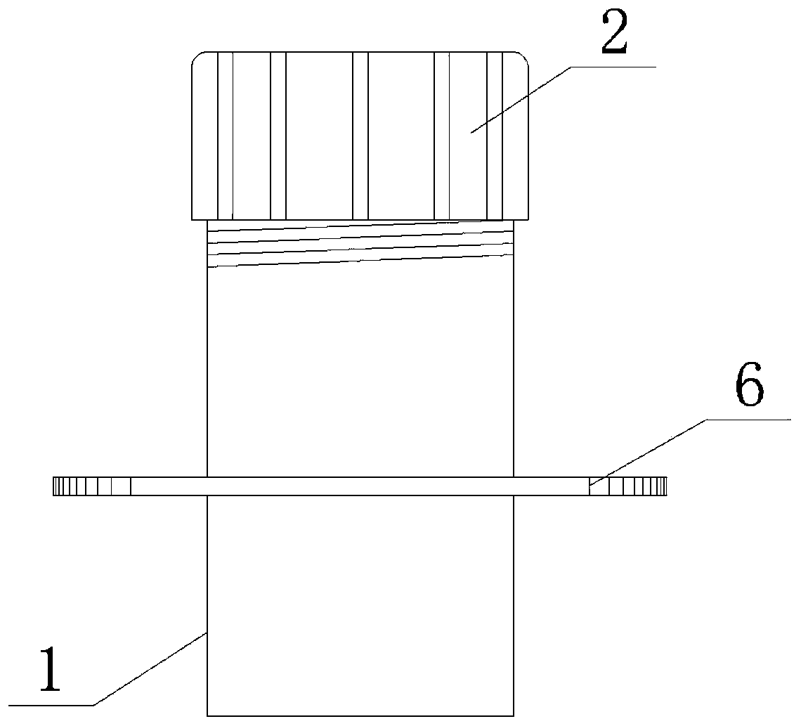 Waterproof component for pipeline to pass through floor and mounting method thereof