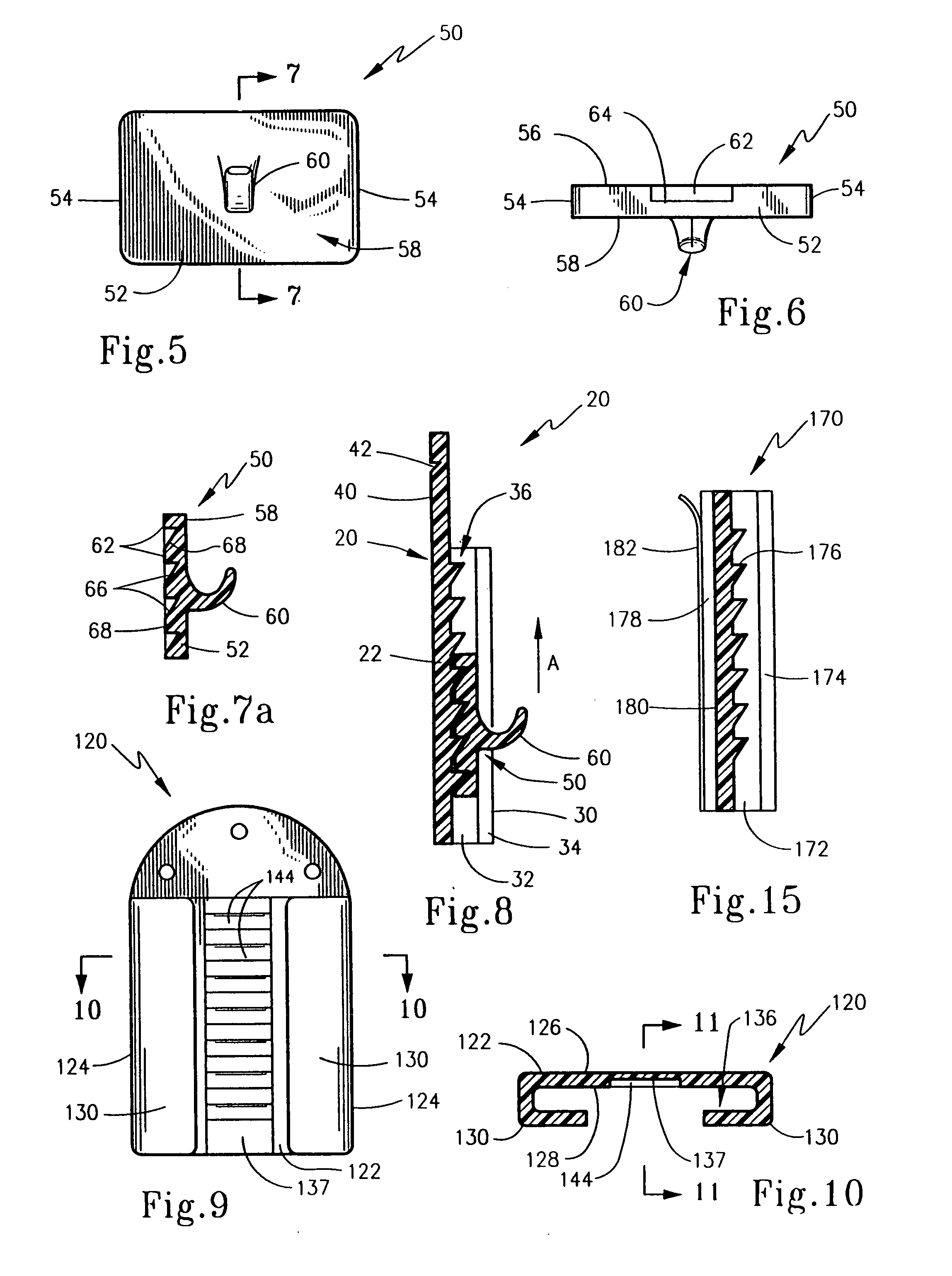 Adjustable hanger and kit incorporating the same