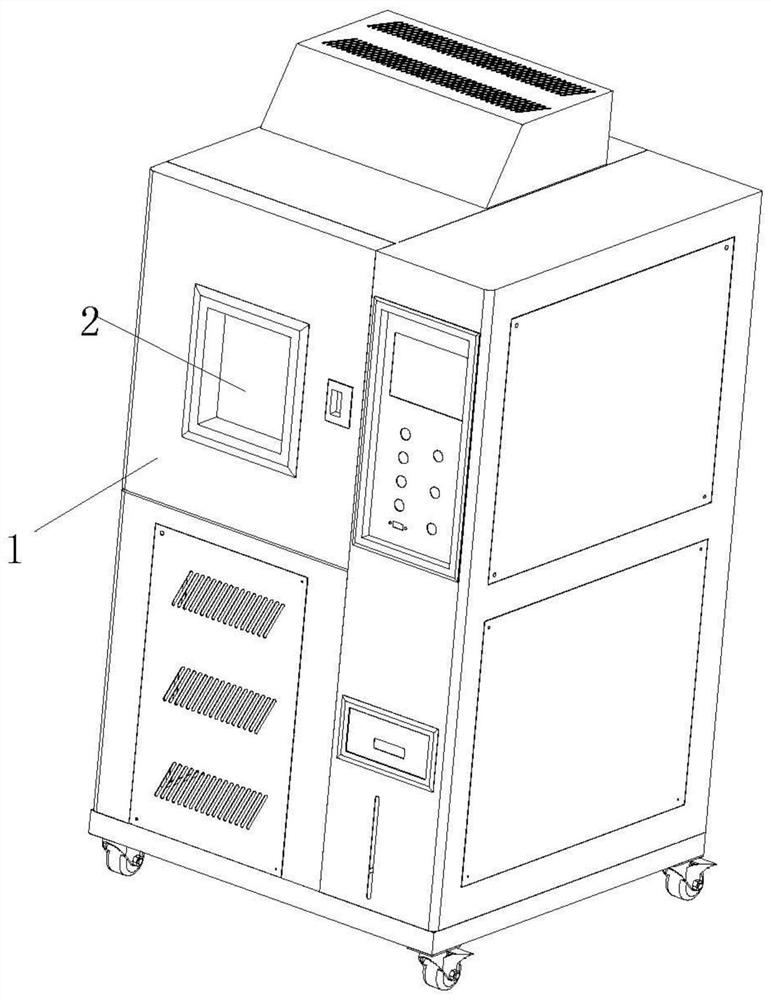 Constant temperature and constant-humidity test box