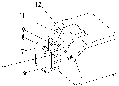 An exhaust method applied to an automatic blood component separator