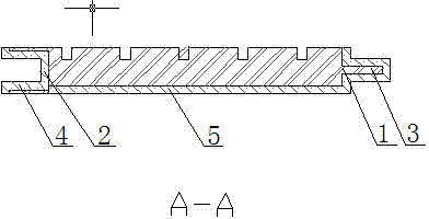 Modular rubber plate for roller rubber coating