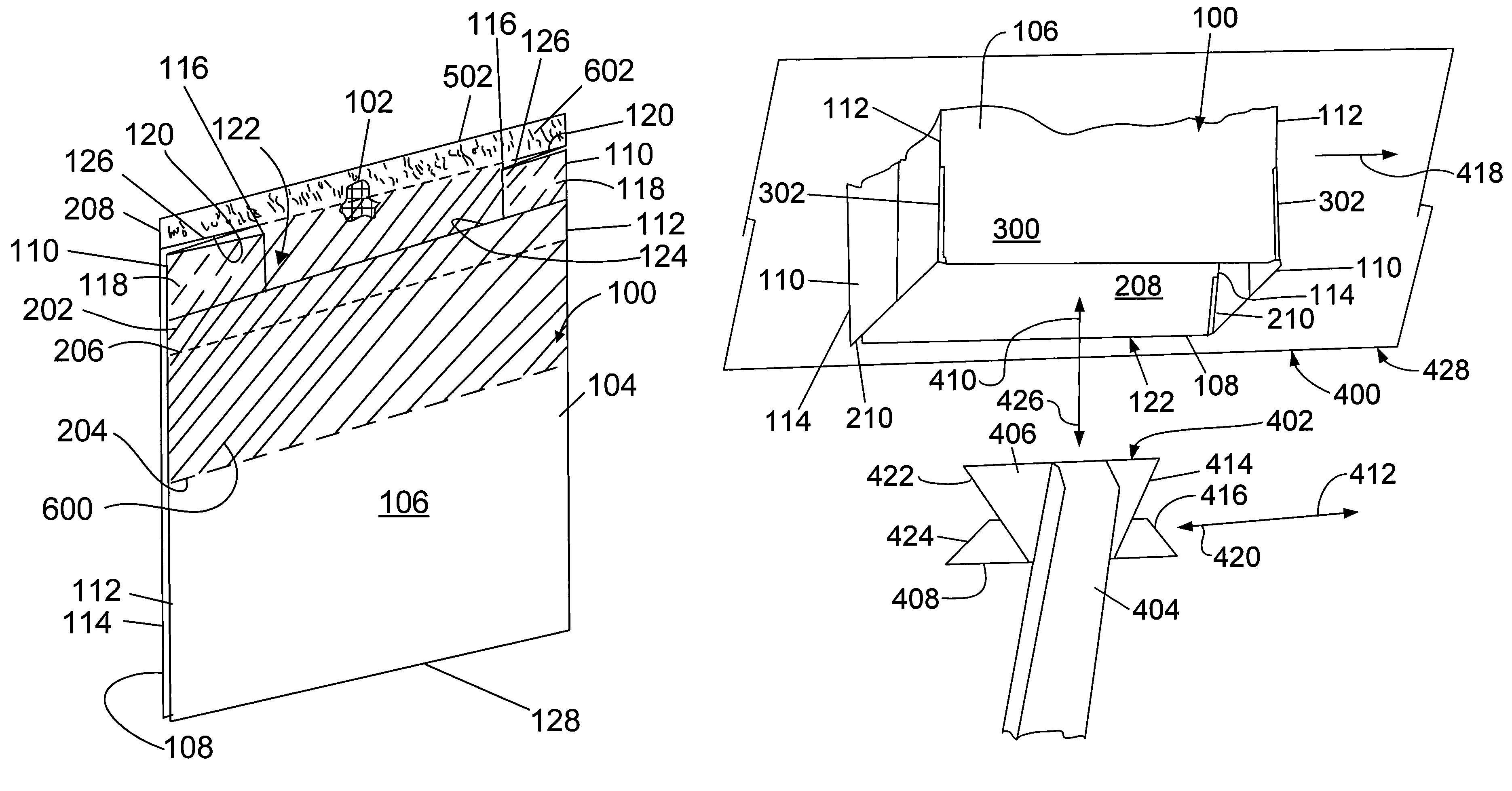 Method and system for making a stepped end