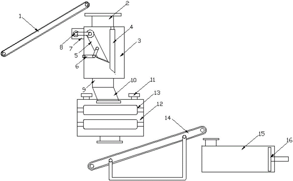 Recycling molding device of building waste