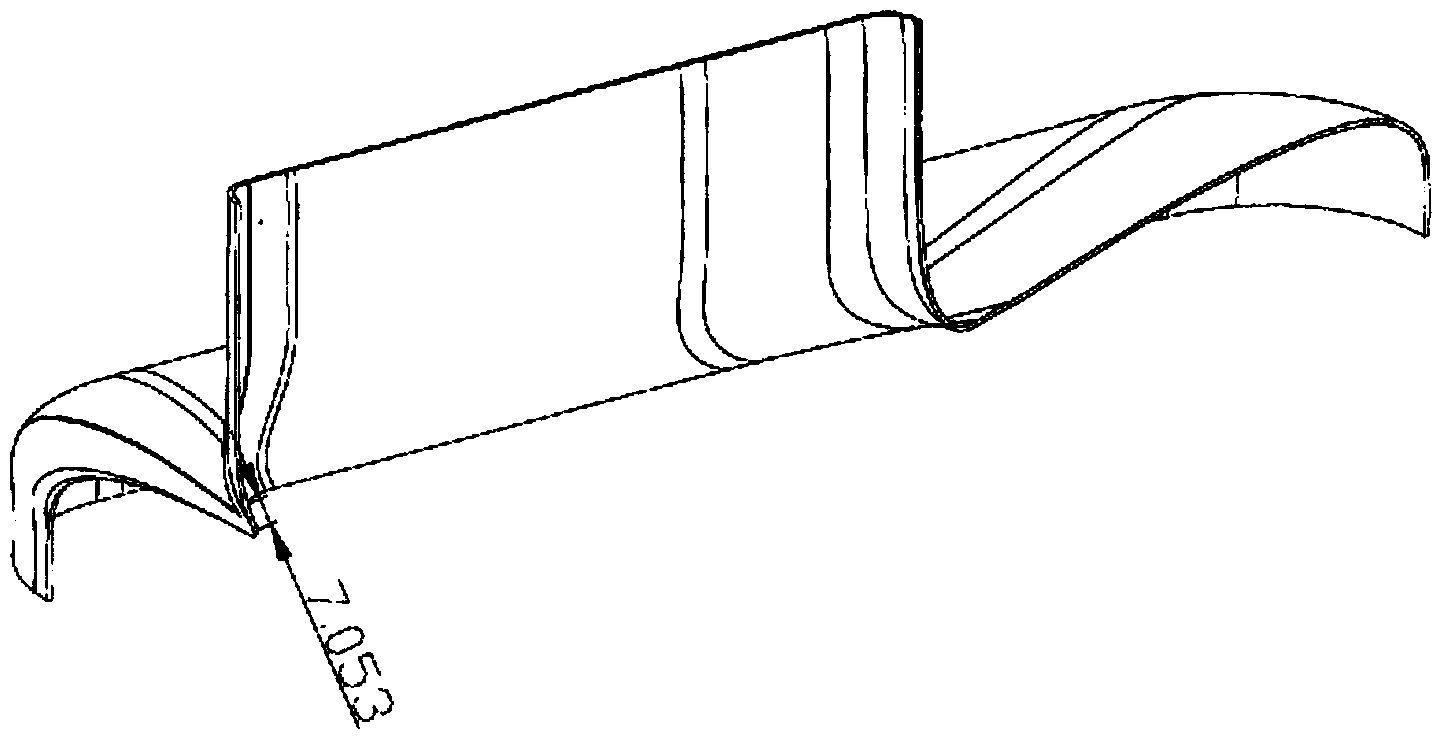 Multi-hook-face titanium alloy part forming device and method