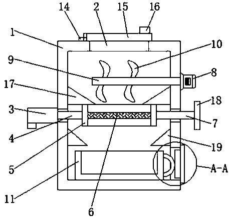 Environment-friendly solid garbage treatment equipment