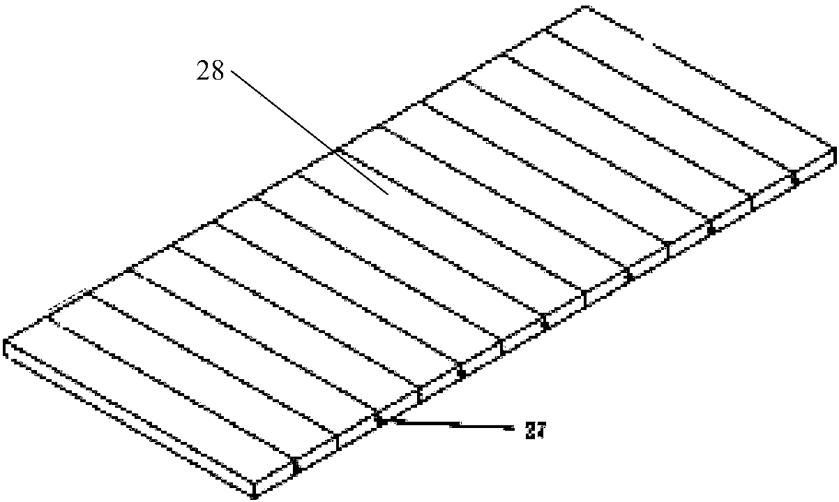 Flame spread simulation experiment system