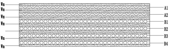 Pipeline composite abrasion resisting functional layer, abrasion-resisting pipeline inner wall and manufacturing method of pipeline composite abrasion resisting functional layer and abrasion-resisting pipeline inner wall