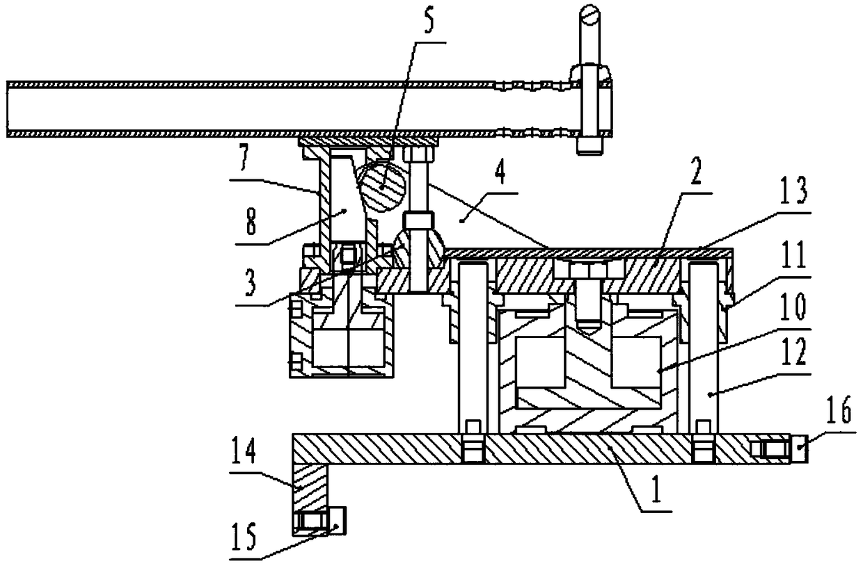 Bearing seat disassembling and assembling device