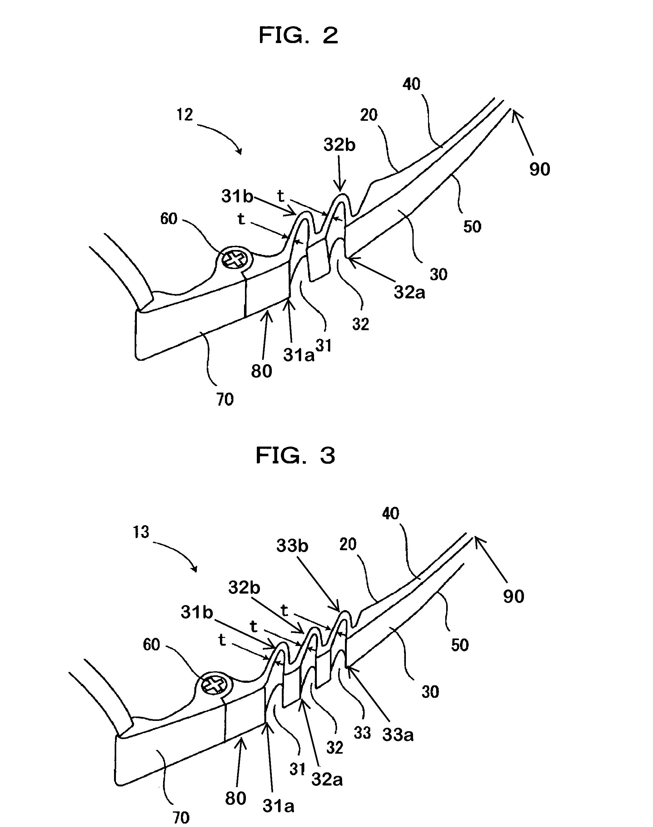 Temple of eyeglass frame