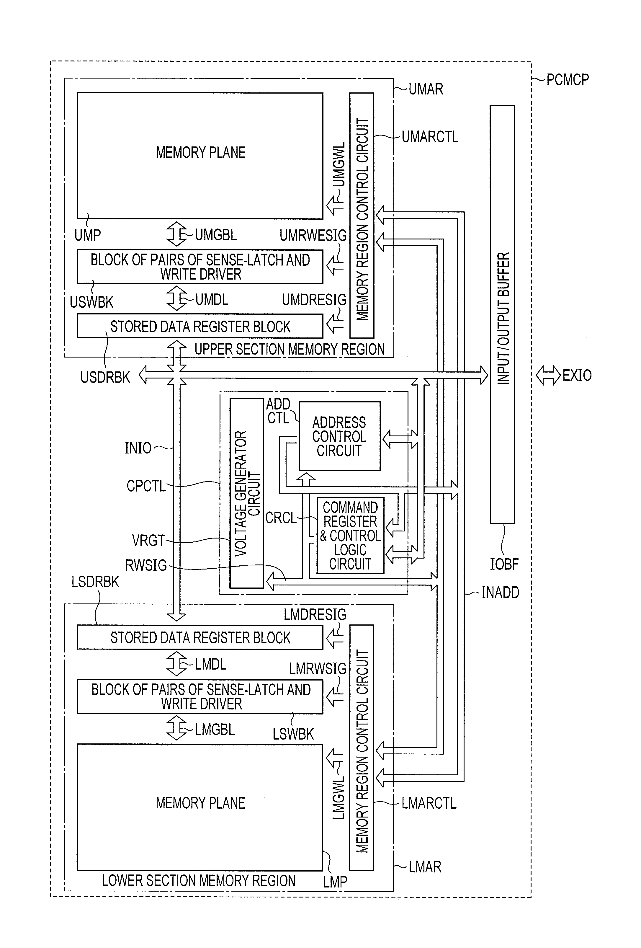 Semiconductor storage apparatus or semiconductor memory module