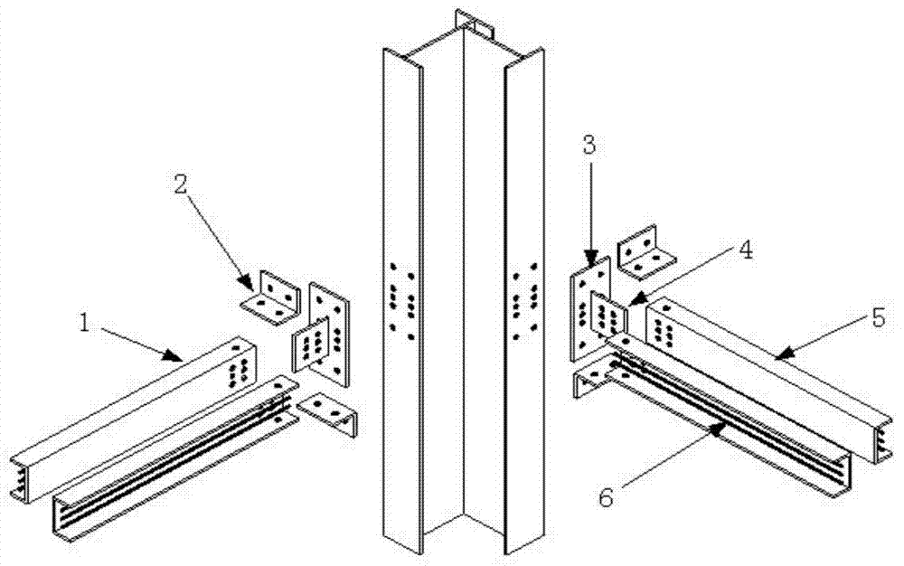 Novel special-shaped steel column frame-steel plate shear wall easy to restore after earthquake