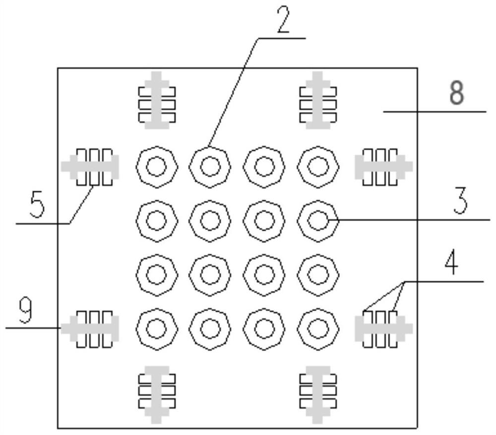 Vertical variable-rigidity three-dimensional shock/vibration isolation device