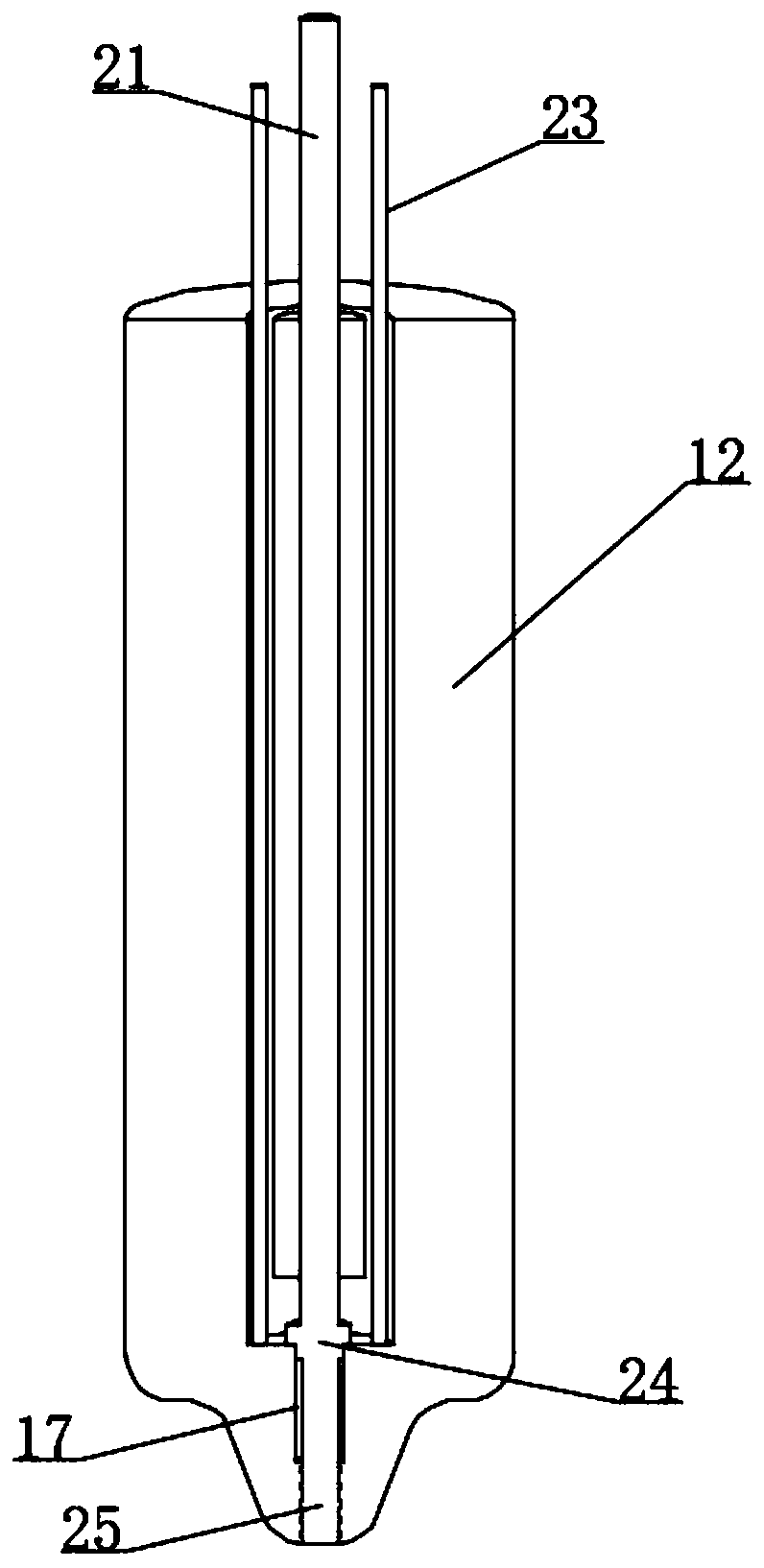 Upper die of hot-forging die with internal cooling function and cooling method thereof