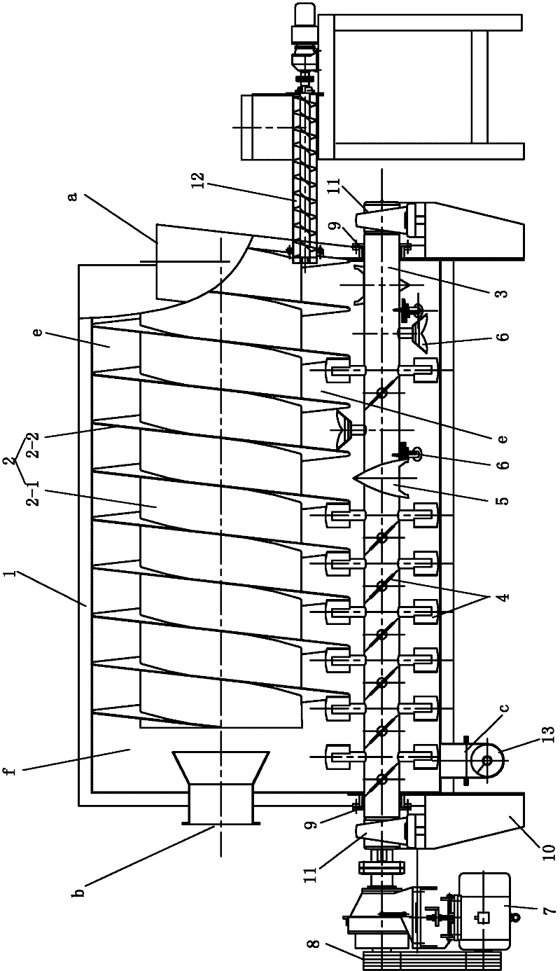 Spiral-flow dryer