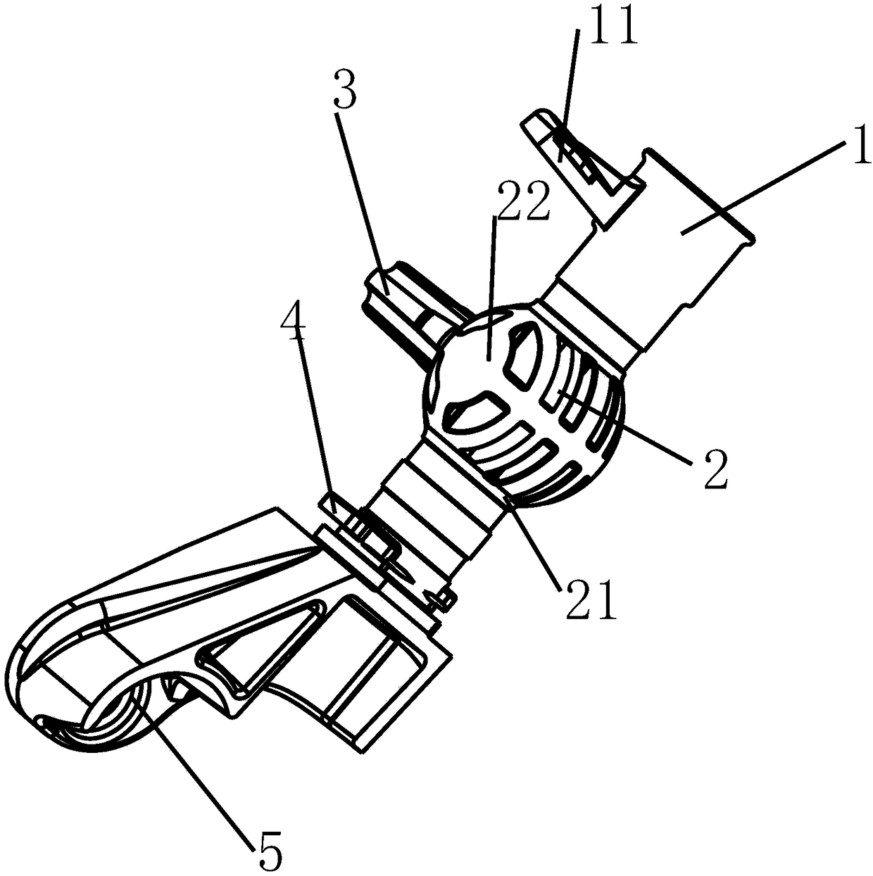 Ball assembly of automobile