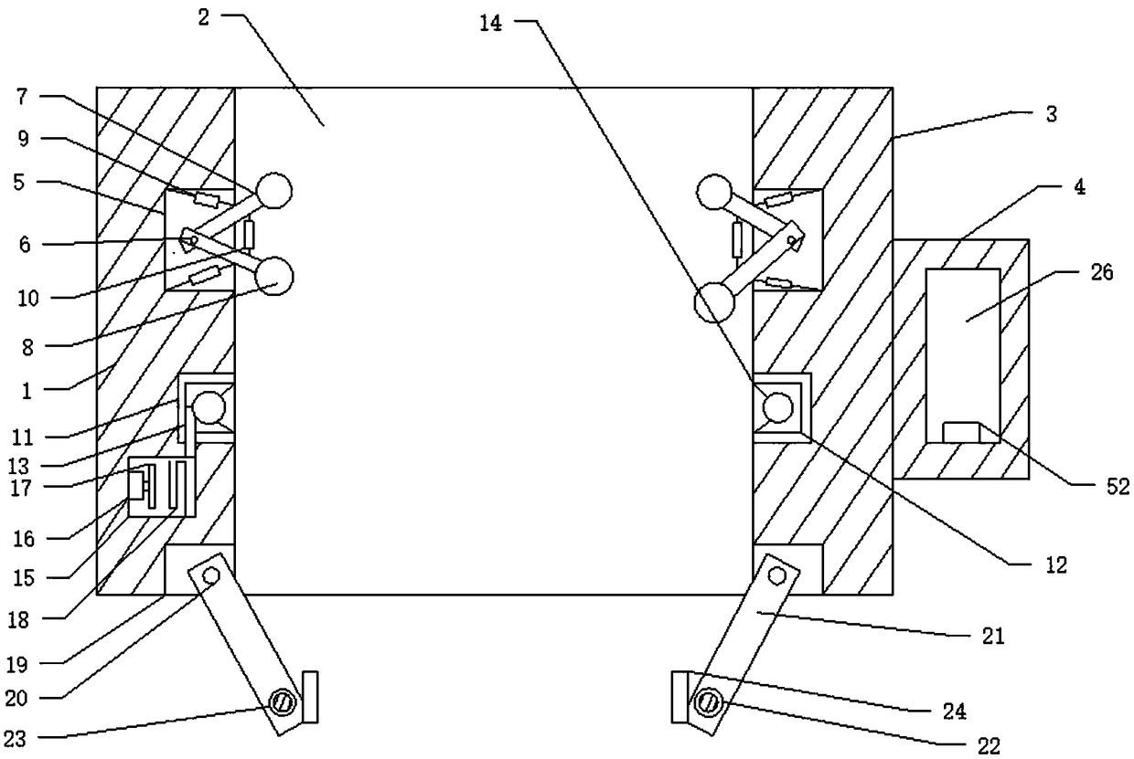 Automatic climber for power telegraph pole