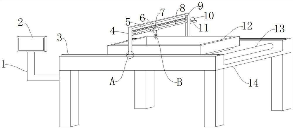 Texture forming equipment for artificial quartz stone plate and use method of texture forming equipment