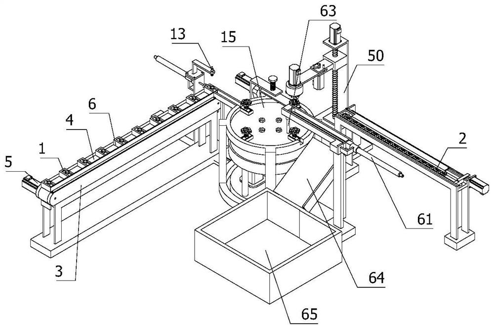 Automatic assembling equipment for valves special for hot water pipes