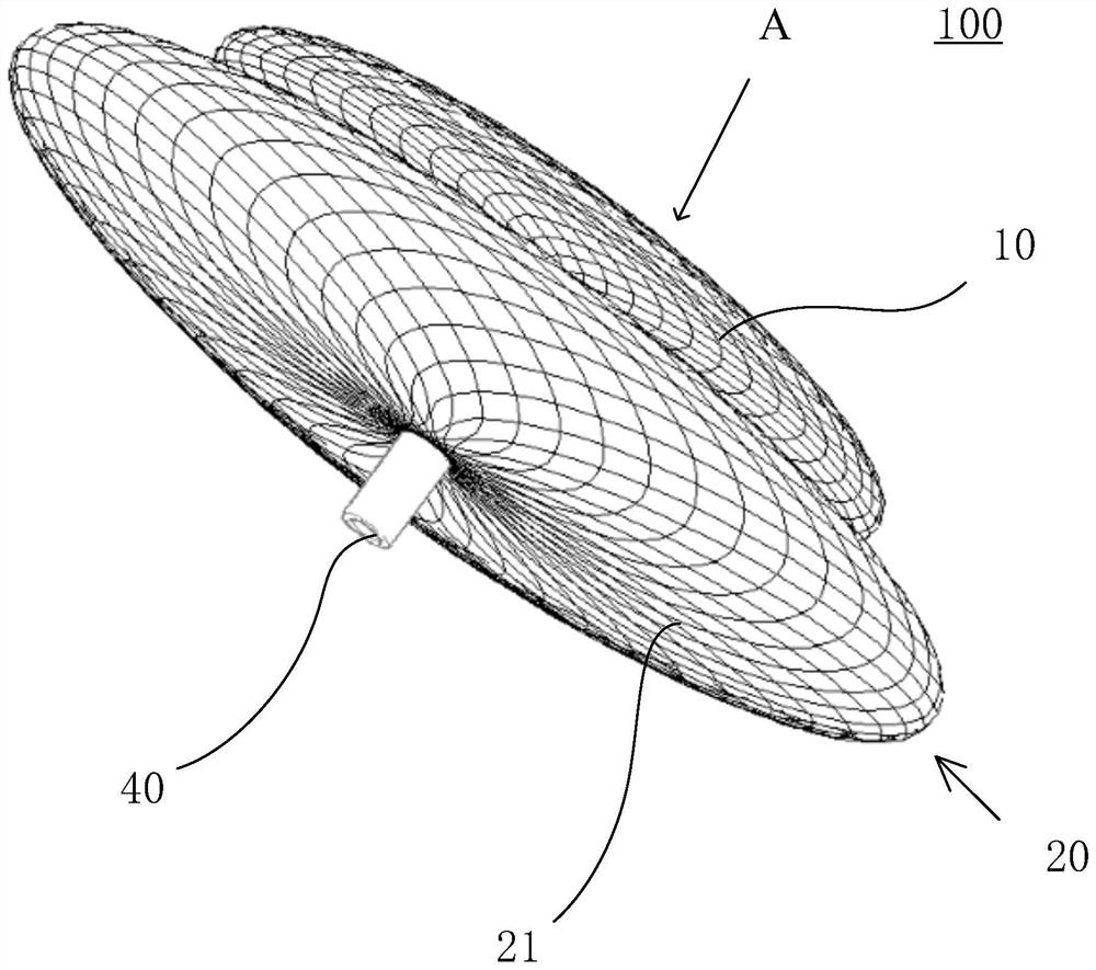 Degradable cardiac patent foramen ovale plugging device and manufacturing method thereof