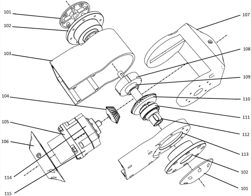 Spatial manipulator structure capable of stably grabbing