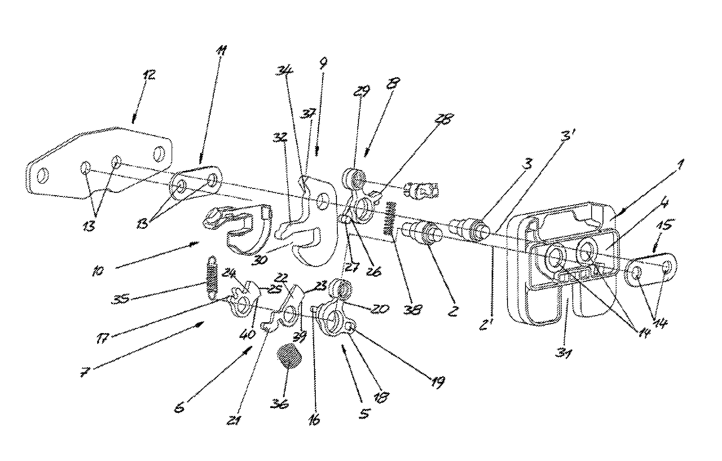 Locking device and vehicle seat