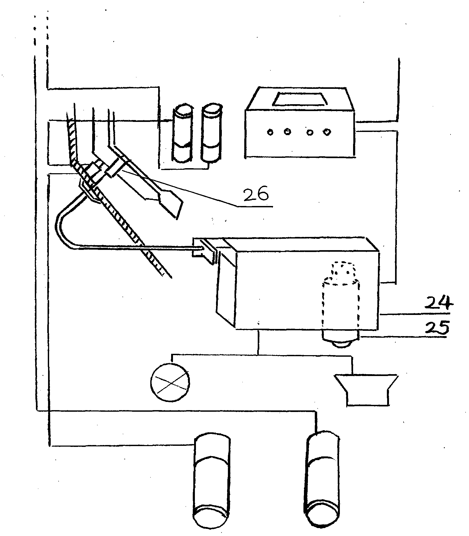 Automobile automatic braking natural cycle system