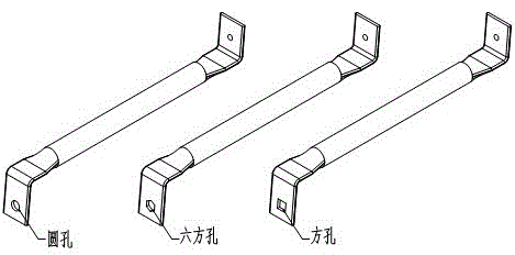 Mistake proofing device for filter triangular support packaging