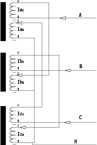 Intelligent electrical load unbalance compensation device