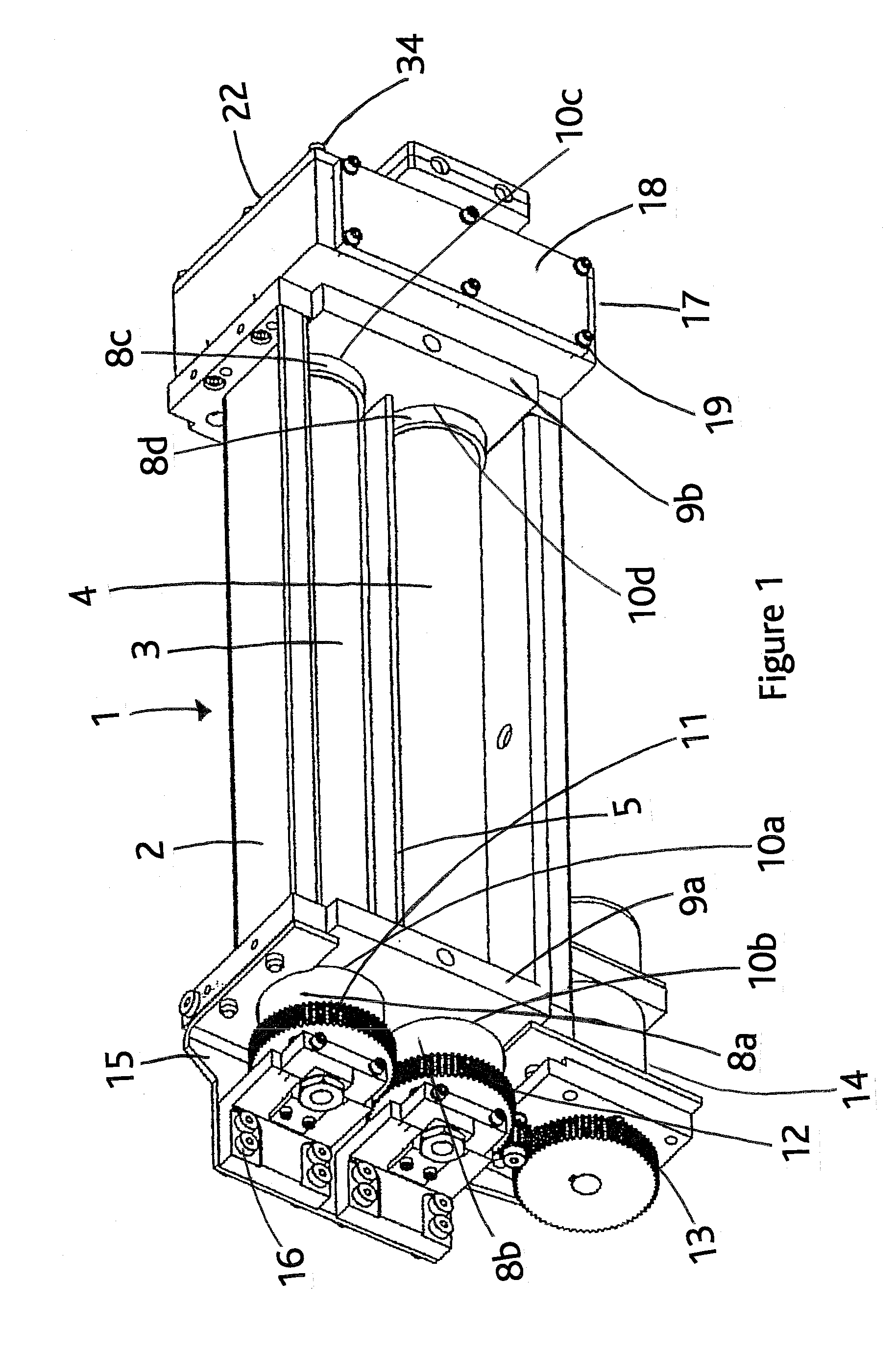 Apparatus for treating substrates