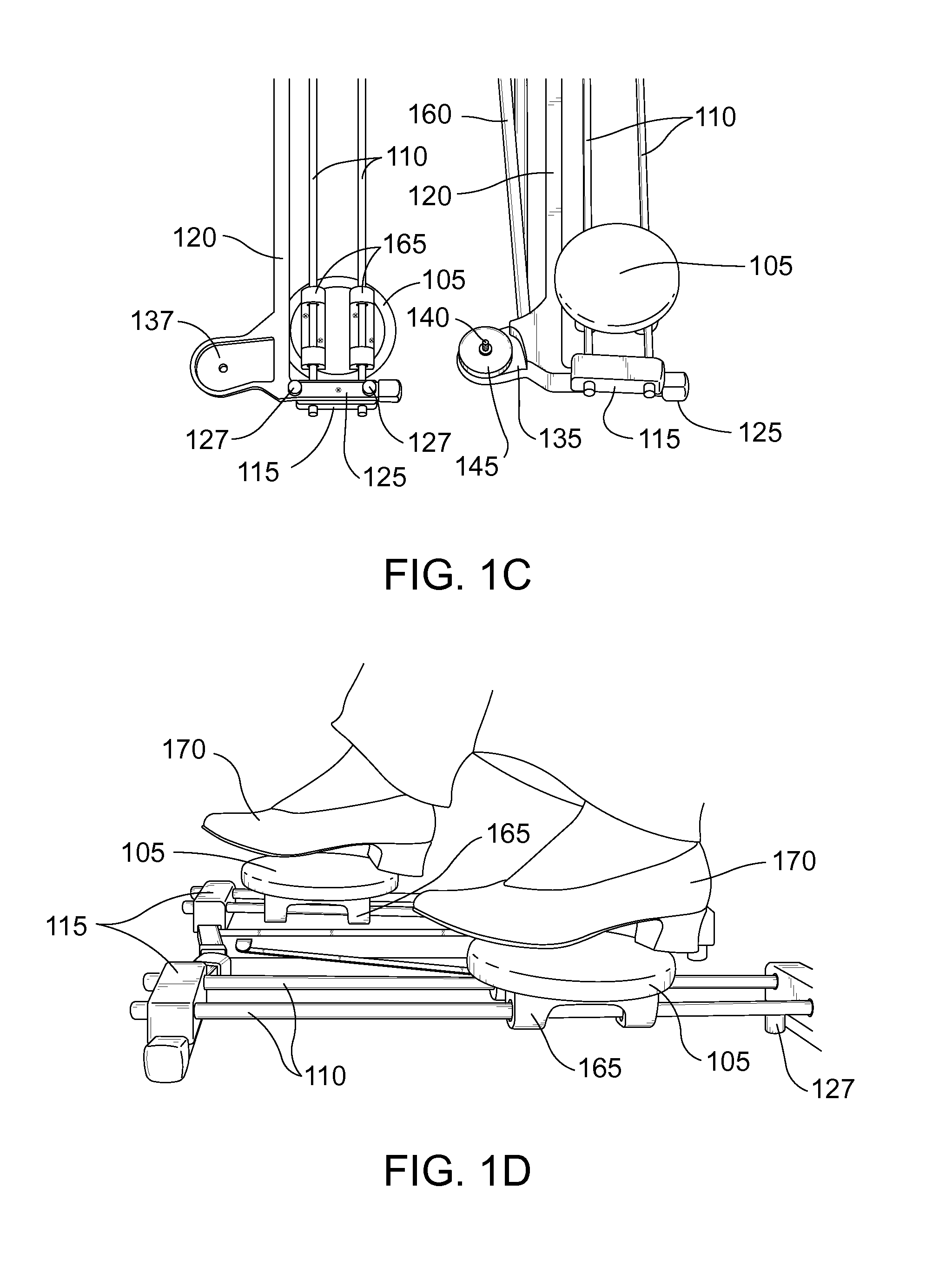 Apparatus for Aerobic Leg Exercise of a Seated User