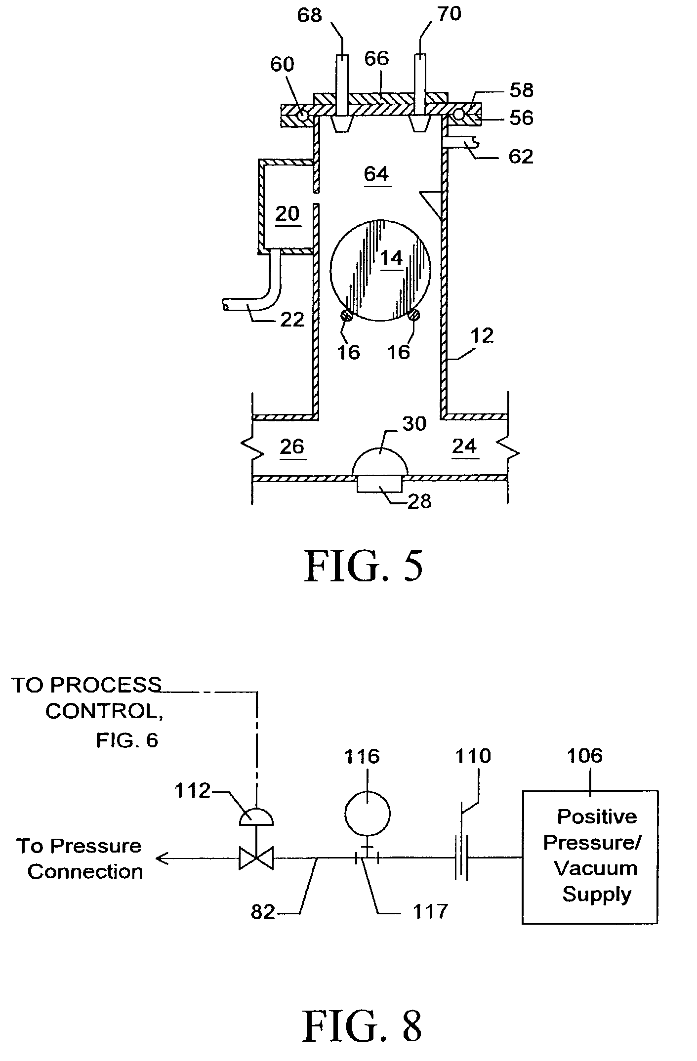 Megasonically energized liquid interface apparatus and method