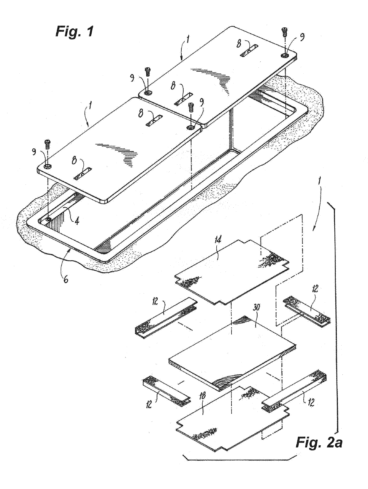 Lightweight molded cover