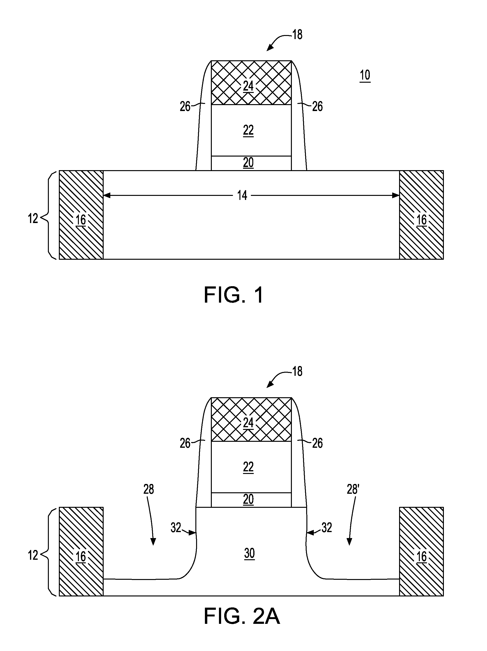 High-performance FETs with embedded stressors