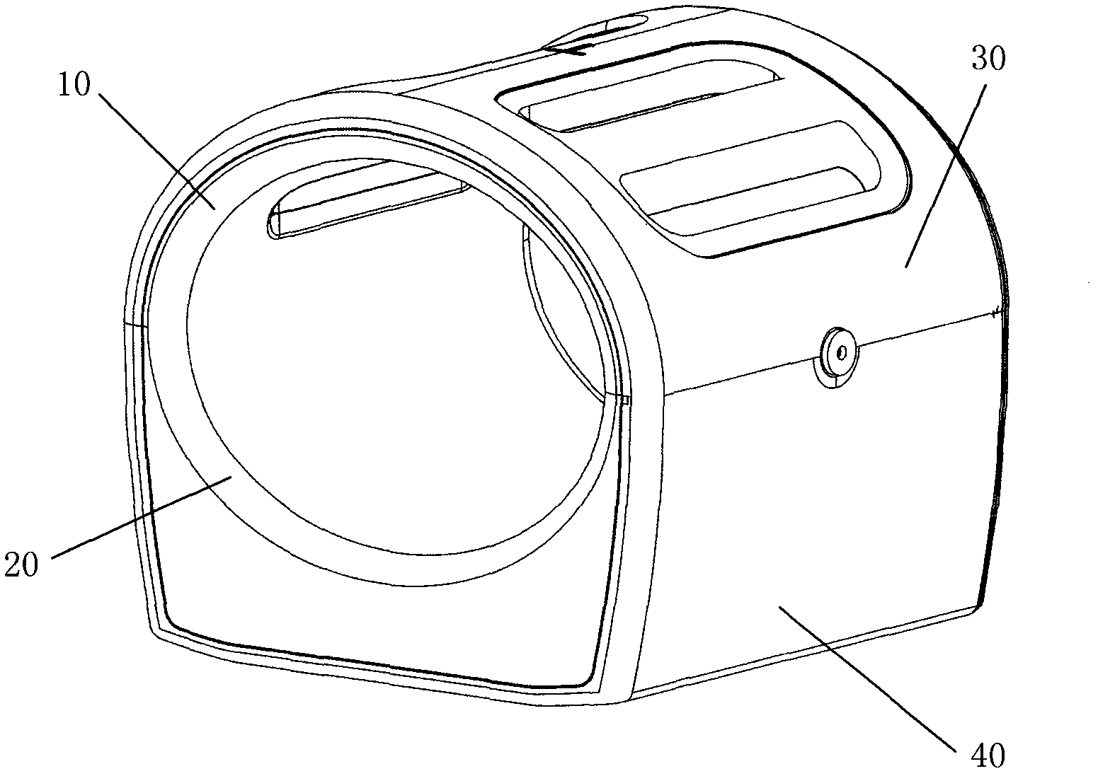 Infant body heart coil device for magnetic resonance imaging system