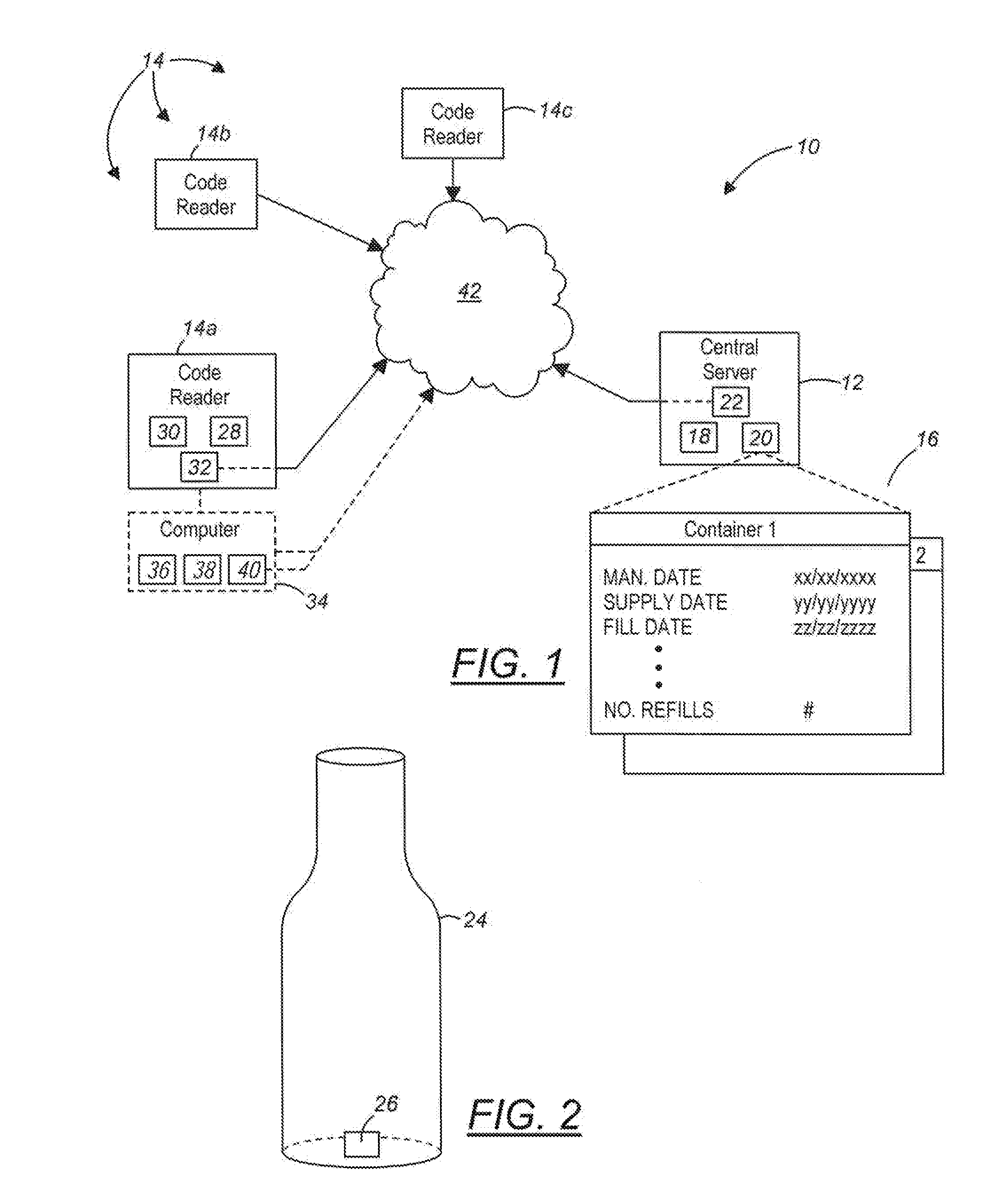 Method and System for Tracking Containers