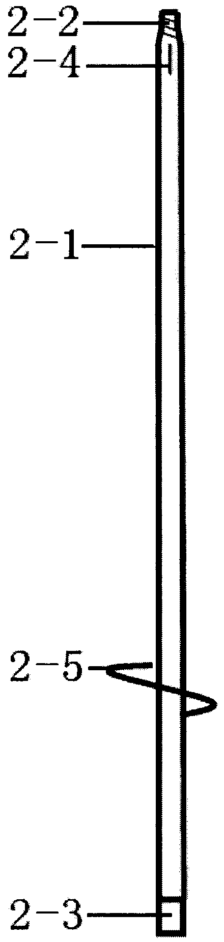 Wetland deposition rate determination device