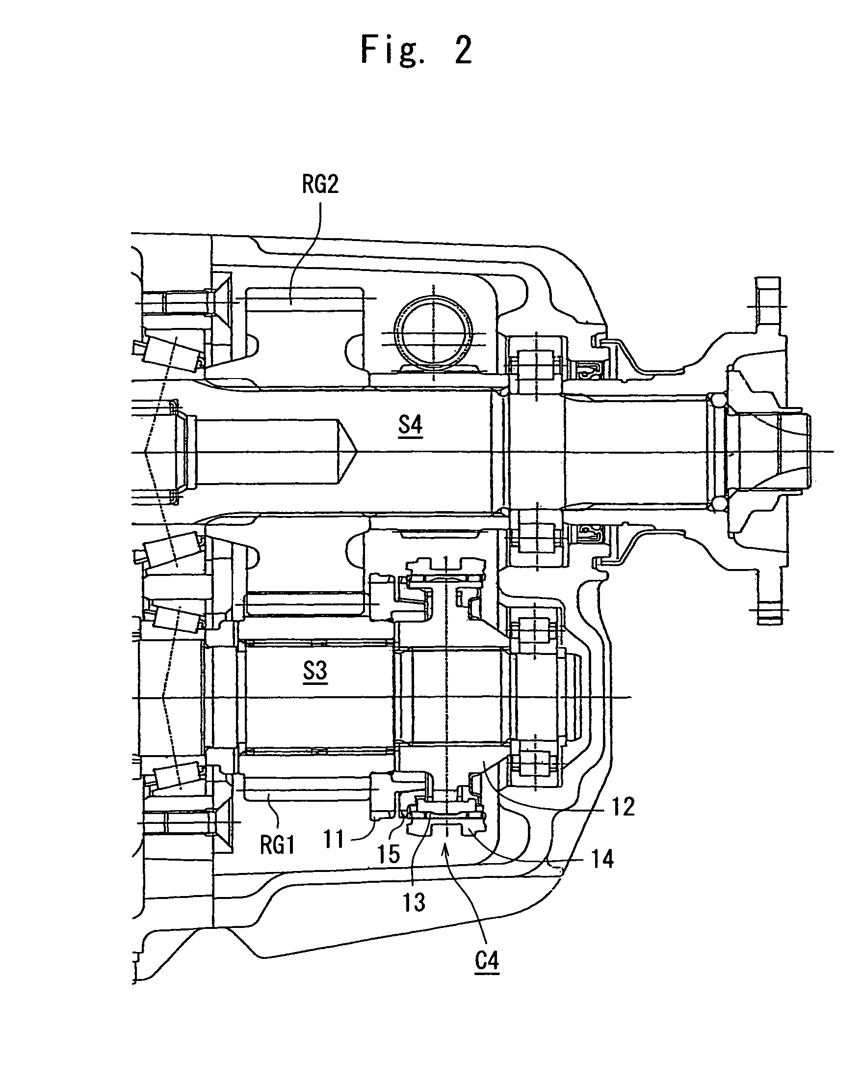 Output shaft reduction-type dual clutch transmission