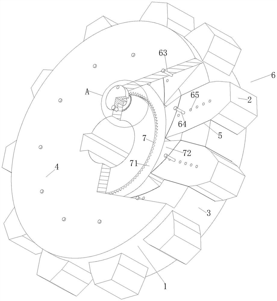 Steel-aluminum combined chain wheel