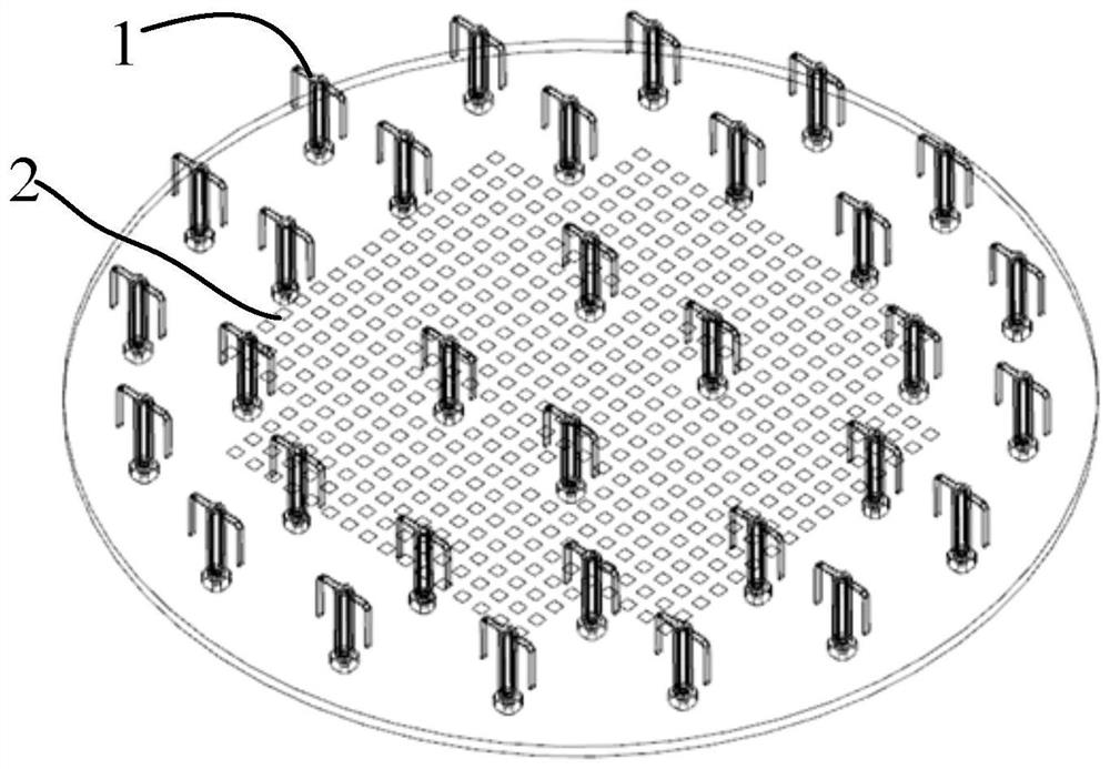 s/ku dual frequency co-aperture linearly polarized phased array scanning antenna